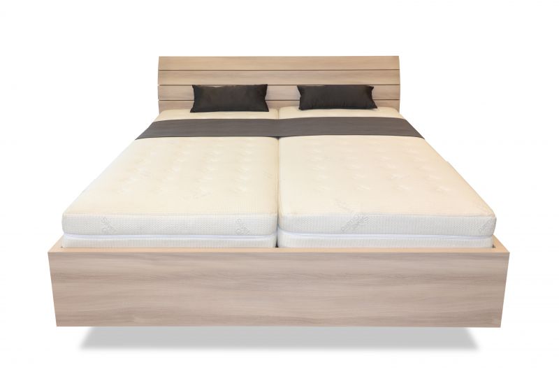 Schwebendes Bett Rielle Basic 120x200 Akazie